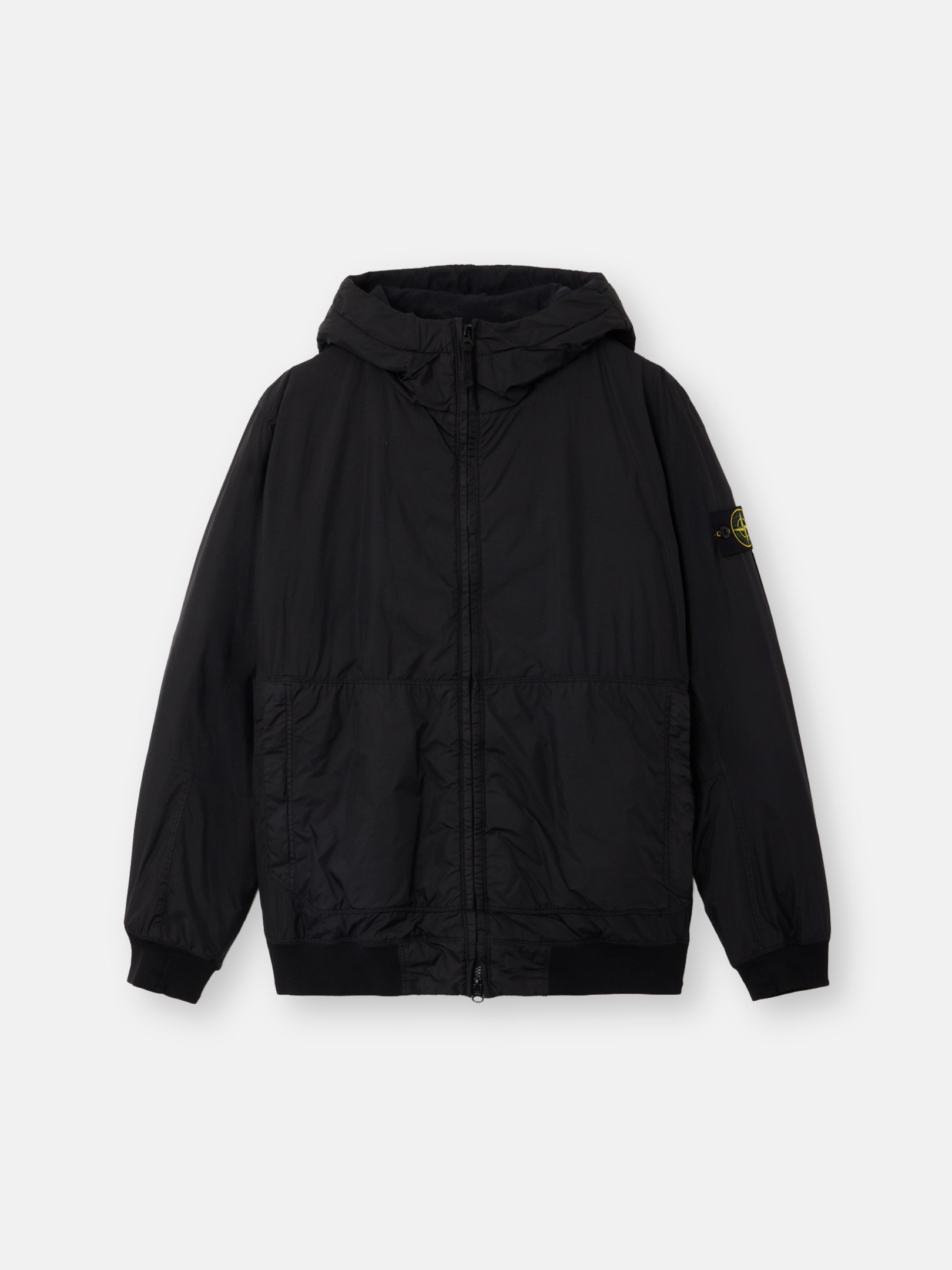 Black Hooded jacket with wind resistance and anti-drop 4100110 Black Hooded jacket with wind resistance and anti-drop 4100110