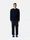 5100010 LIGHT RWS GEELONG WOOL Navy Blue Stone Island