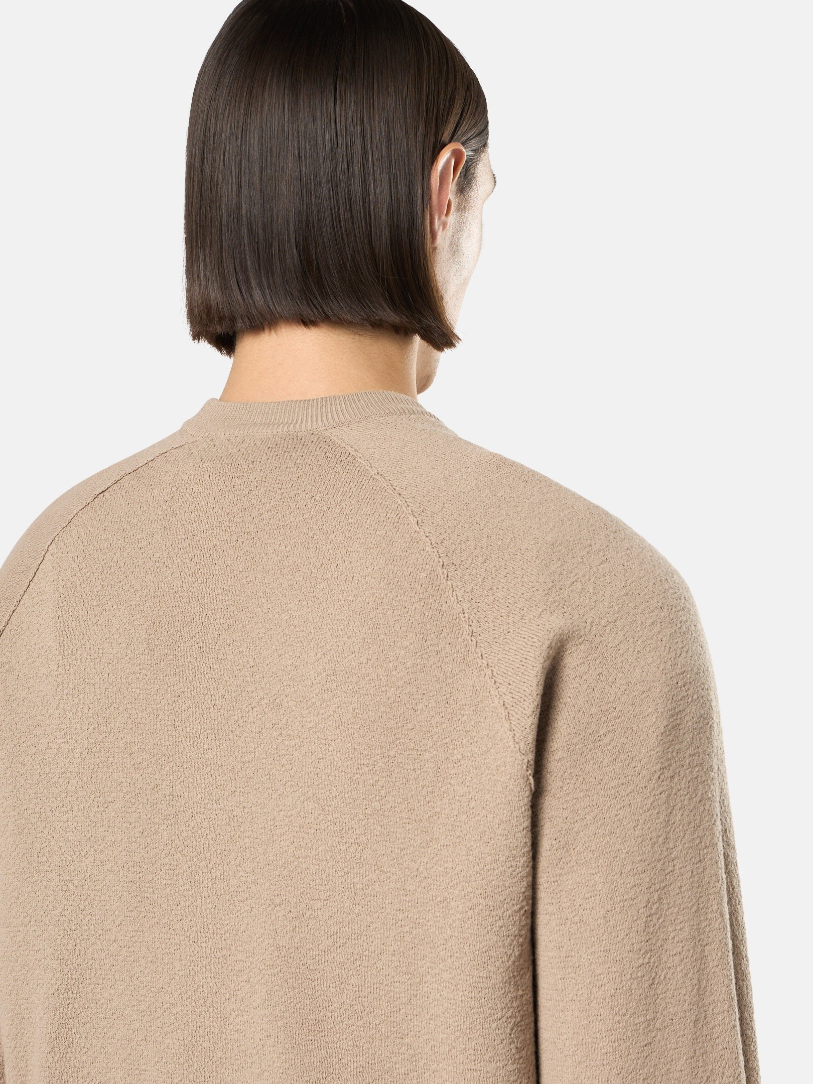 Stone Island Wool Sweatshirt 6915624F3 Beige XL size