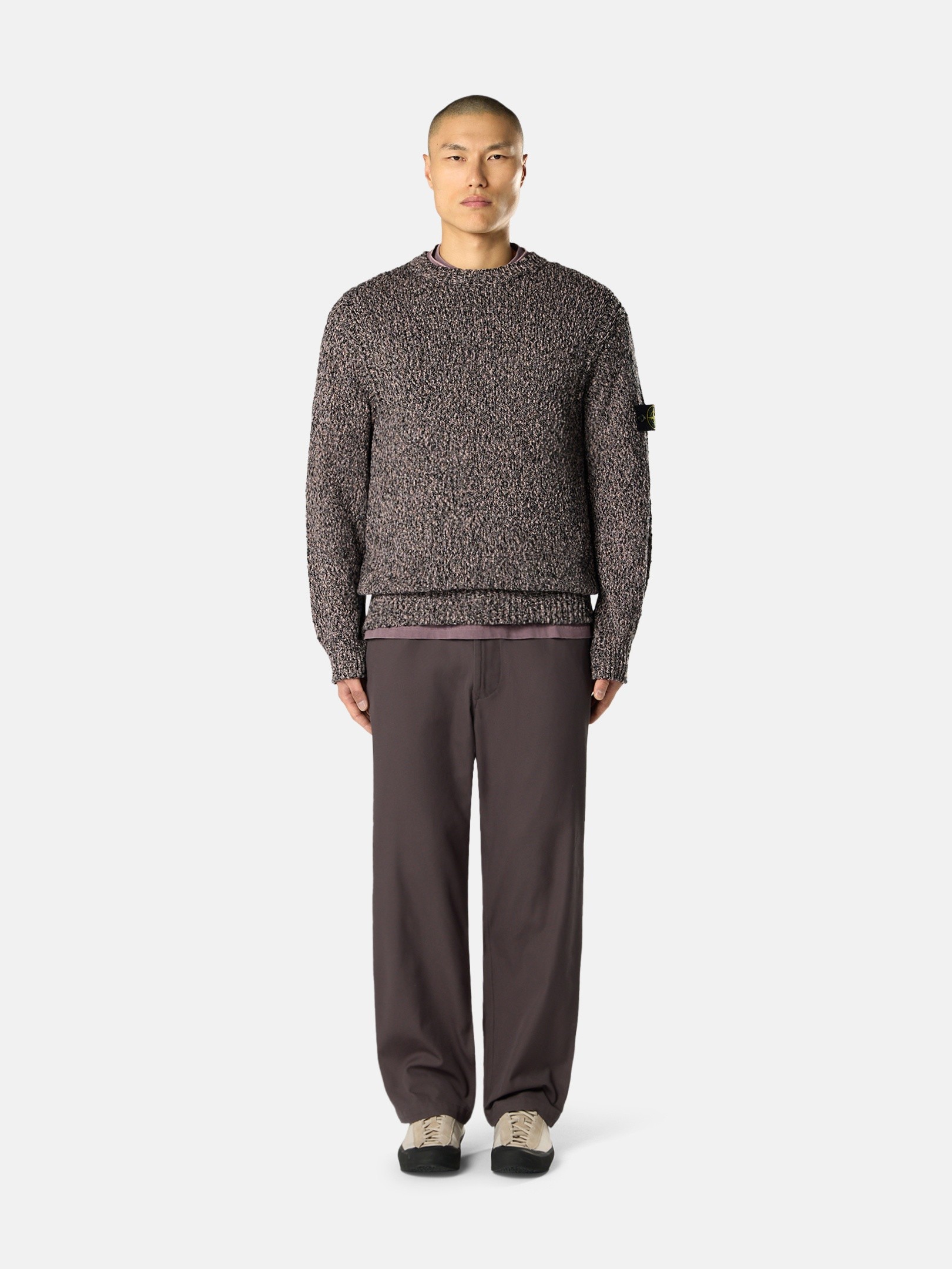 stone  SPECKLED COTTON ニット セーター Sustainable Speckle Knit Sweater – Wildflower Boutique