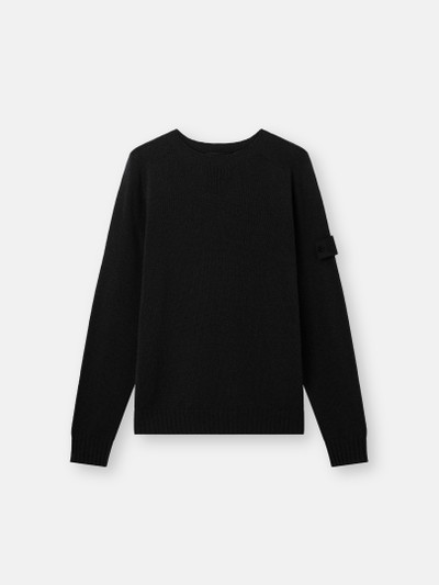 Black Loose-fit crewneck jumper with raglan sleeves 5100038