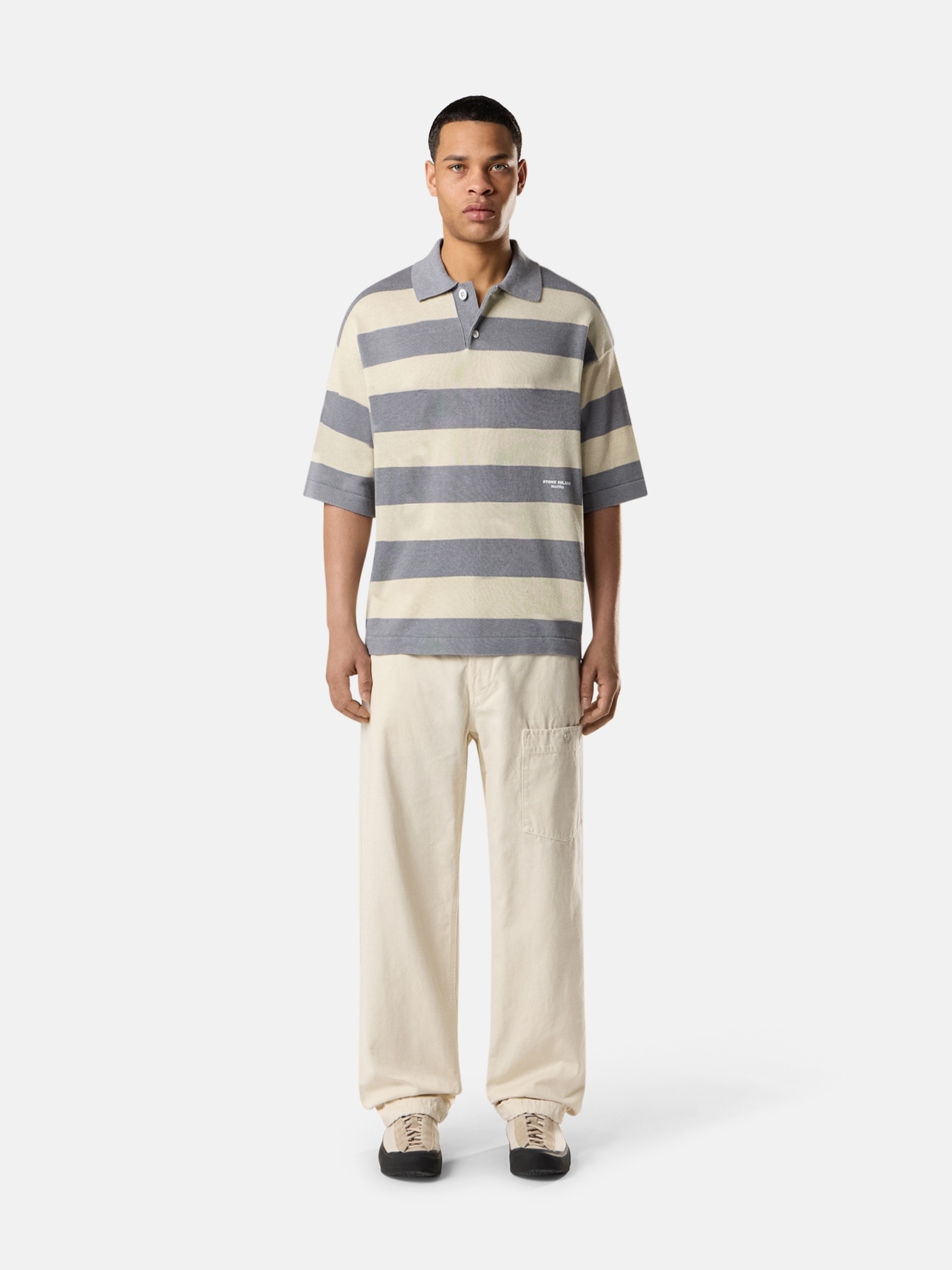 stone ポロシャツ Cotton polo shirts for men | Stone Island
