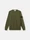 5100071 LIGHT PURE RWS WOOL Military Green Stone Island