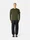 5100071 LIGHT PURE RWS WOOL Military Green Stone Island