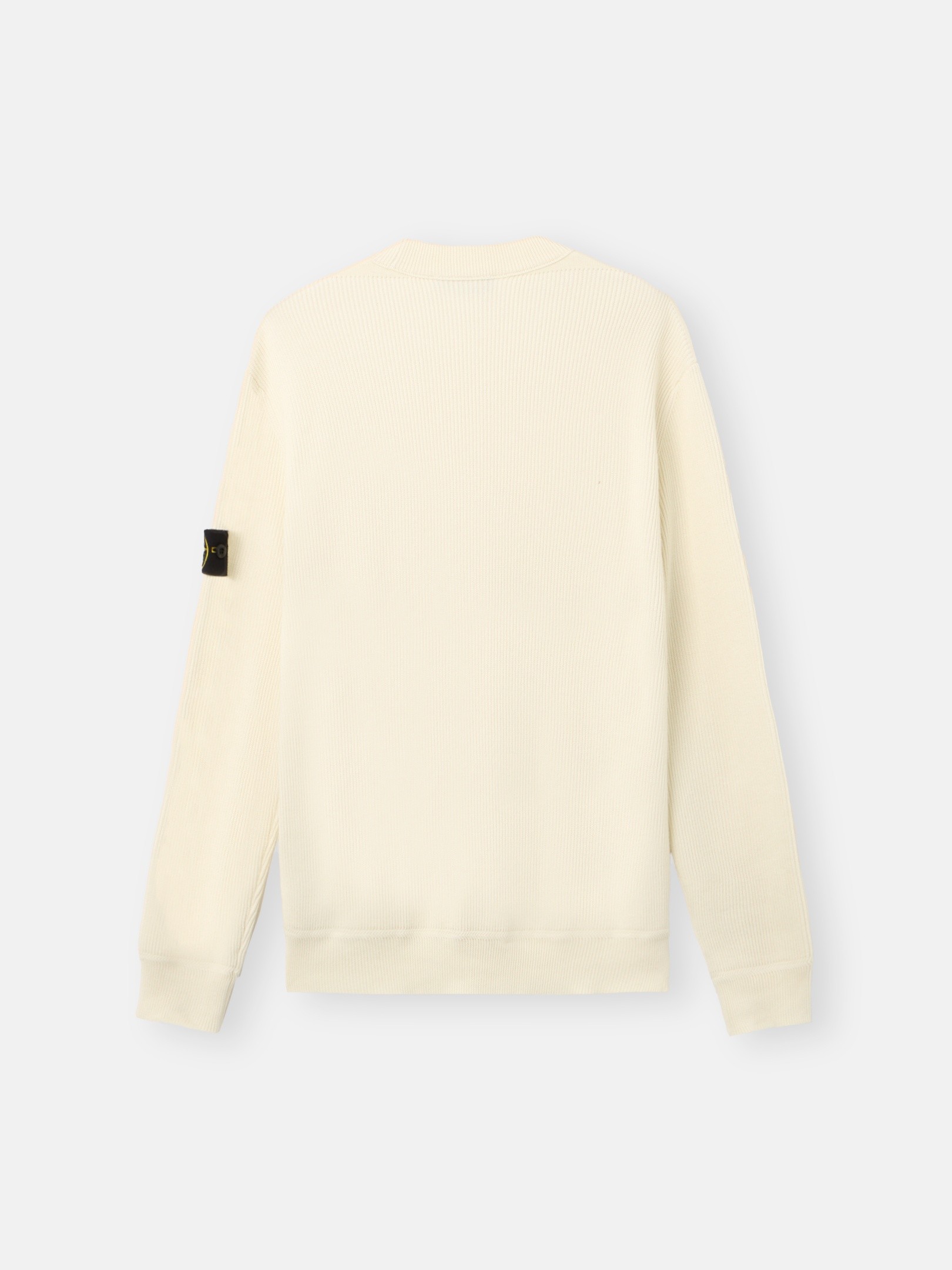 Ivory Regular-fit crewneck sweater 5100154 RIBBED SOFT ORGANIC