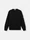 6100019 COTTON FLEECE Negro Stone Island