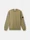 6100019 COTTON FLEECE Vert militaire Stone Island