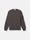 6100019 COTTON FLEECE Charcoal Grey Stone Island