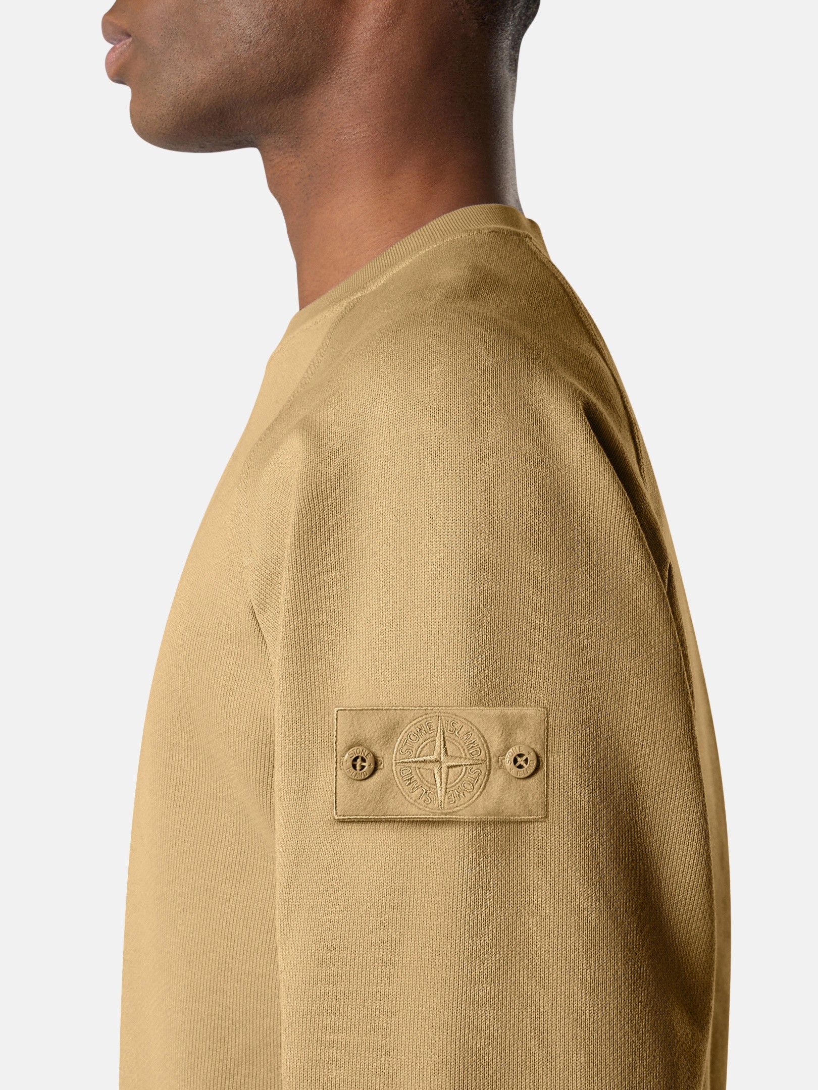 STONE  フード付きスウェットシャツ ベージュ フード付きスウェットとラウンドネックスウェット | Stone Island