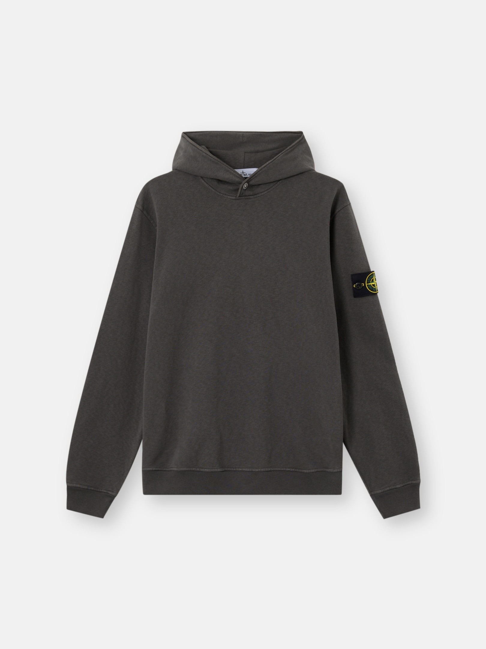Sweat à capuche zippé Stone Island en coton rouge ref.1023280 - Joli Closet