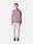 6100031 MALFILÉ FLEECE 'OLD' EFFECT Purple Grey Stone Island