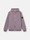 6100032 MALFILÉ FLEECE 'OLD' EFFECT Purple Grey Stone Island