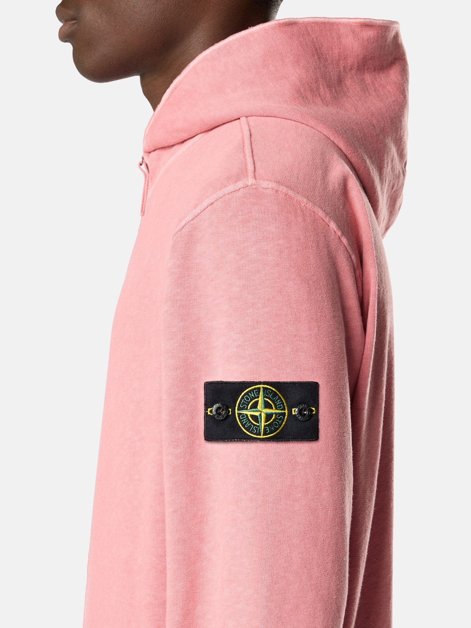 Oleander Regular-fit zipper-up hooded sweatshirt with pockets