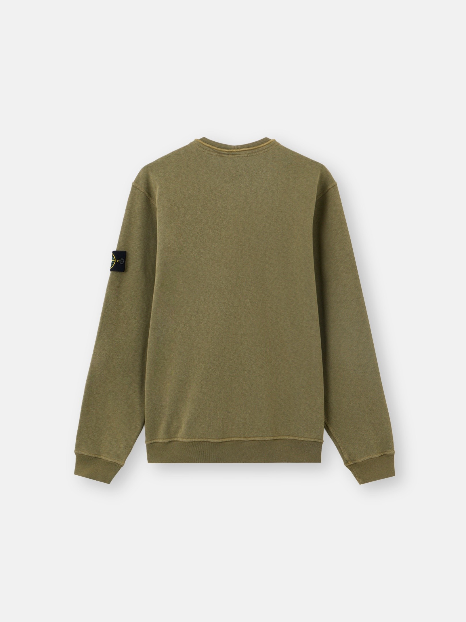 Military Green Regular-fit crewneck sweatshirt 6100034 MALFILÉ 
