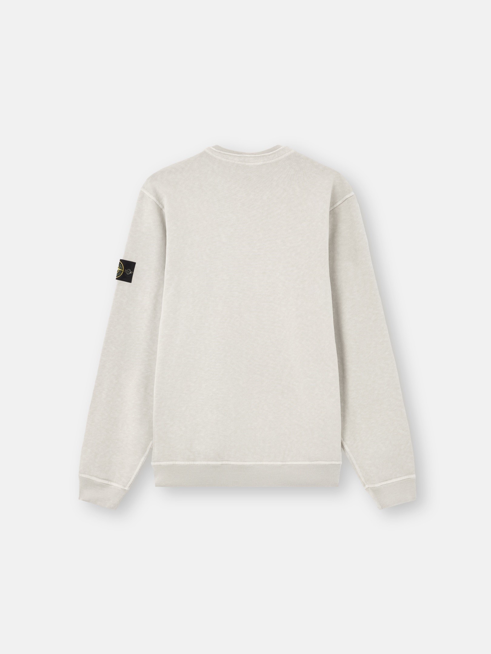 Pearl Grey Regular-fit crewneck sweatshirt 6100034 MALFILÉ FLEECE