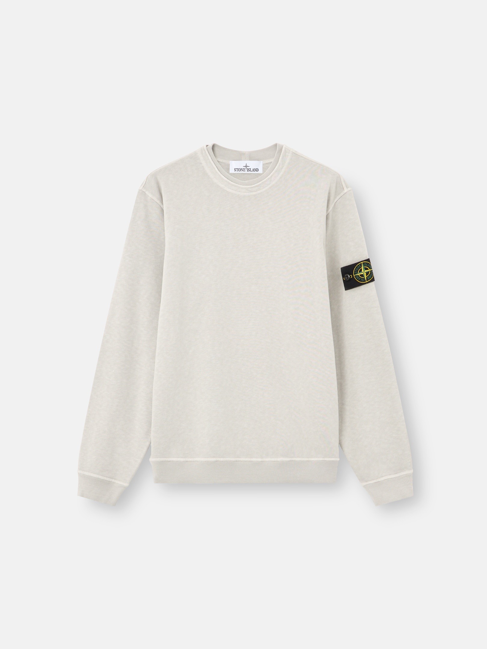 Pearl Grey Regular-fit crewneck sweatshirt 6100034 MALFILÉ FLEECE