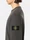 6100034 MALFILÉ FLEECE 'OLD' EFFECT チャコールグレー Stone Island