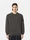 6100034 MALFILÉ FLEECE 'OLD' EFFECT 차콜 그레이 Stone Island