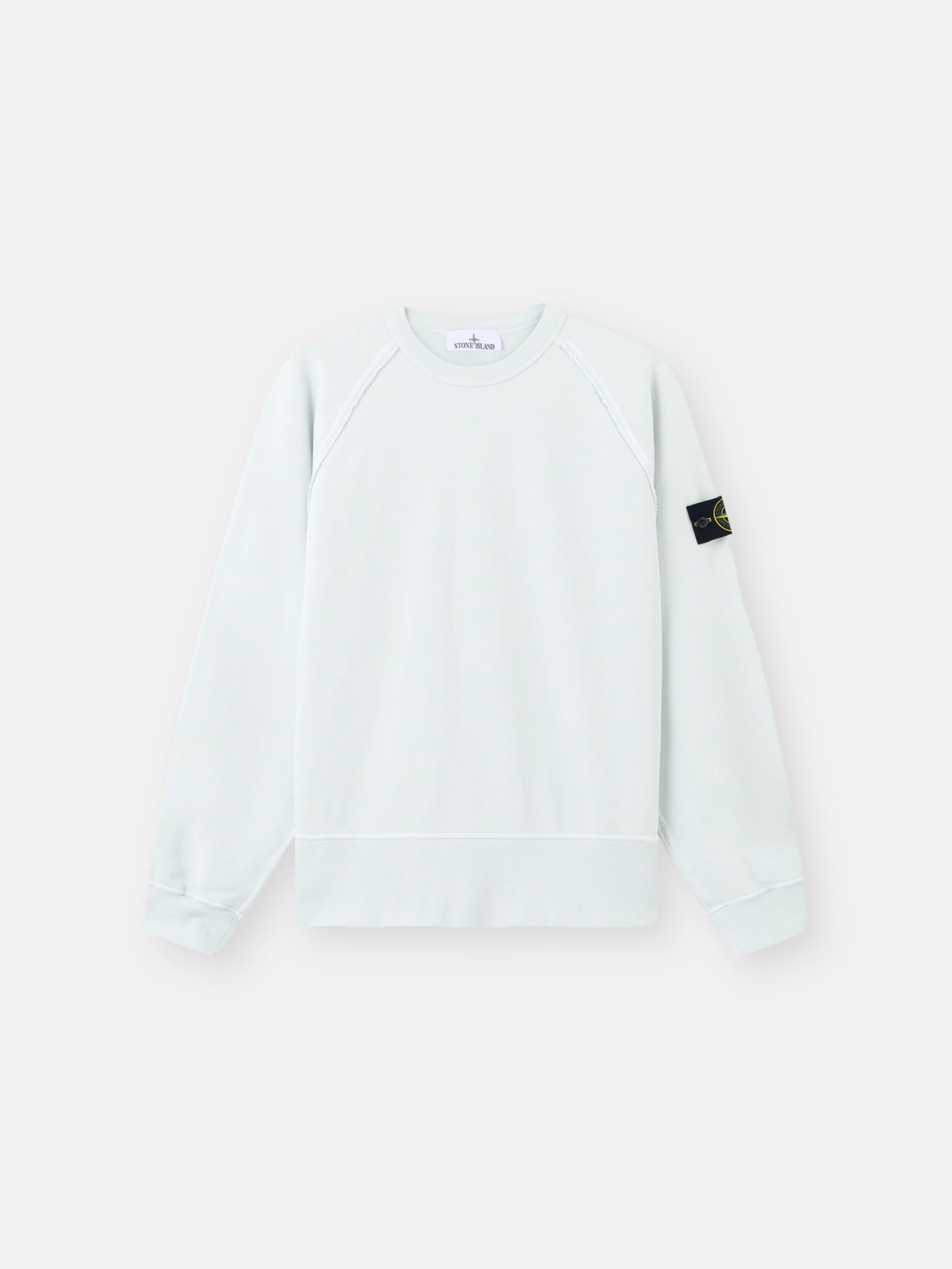 NORDIC様　トップス　アイボリー　サイズ1 Sky Blue Oversized-fit crewneck sweatshirt with raglan sleeves