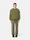 6100041 ORGANIC COTTON FLEECE Military Green Stone Island