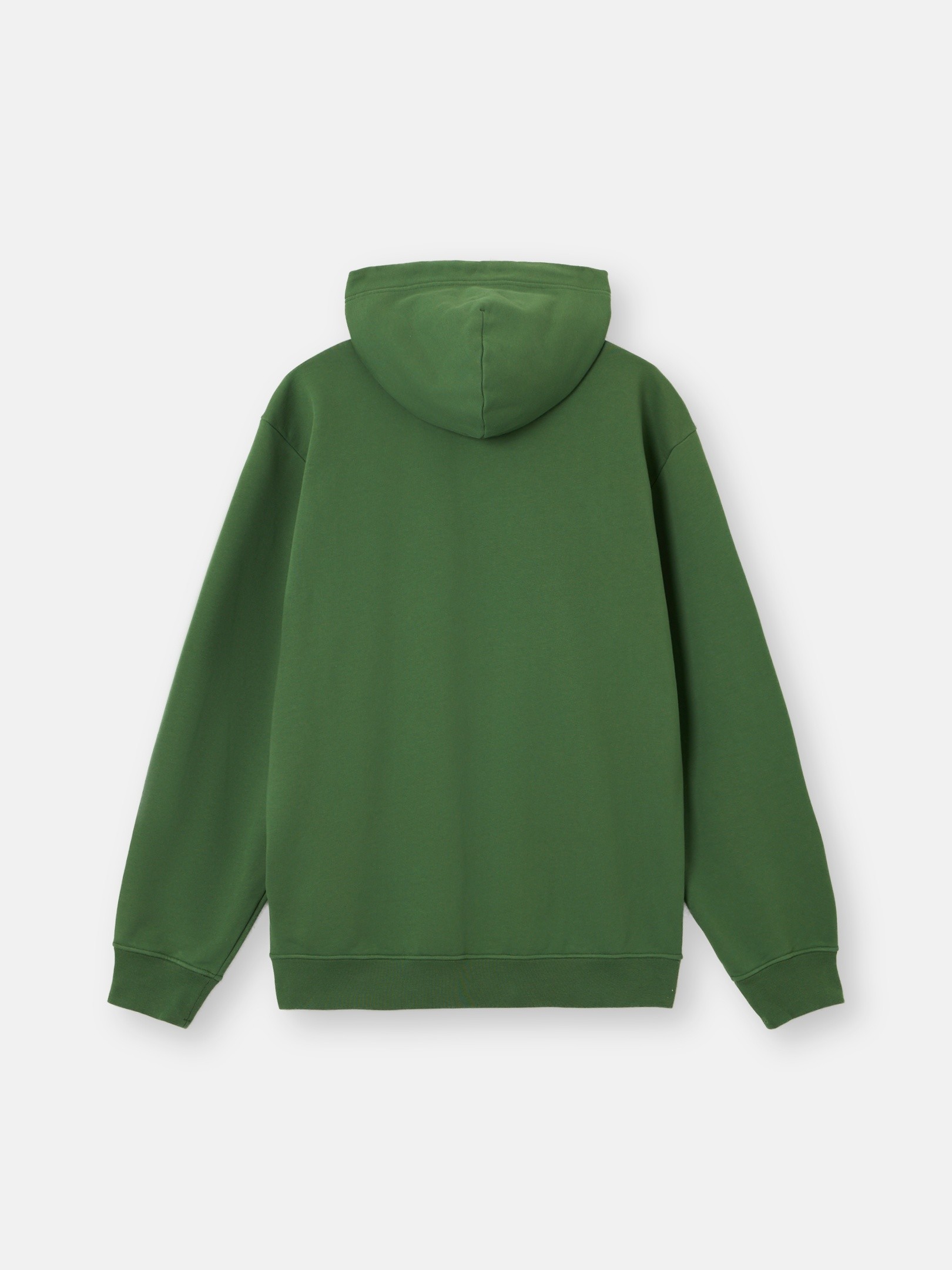 Quartz Green Oversized-fit hooded sweatshirt with Stone Island