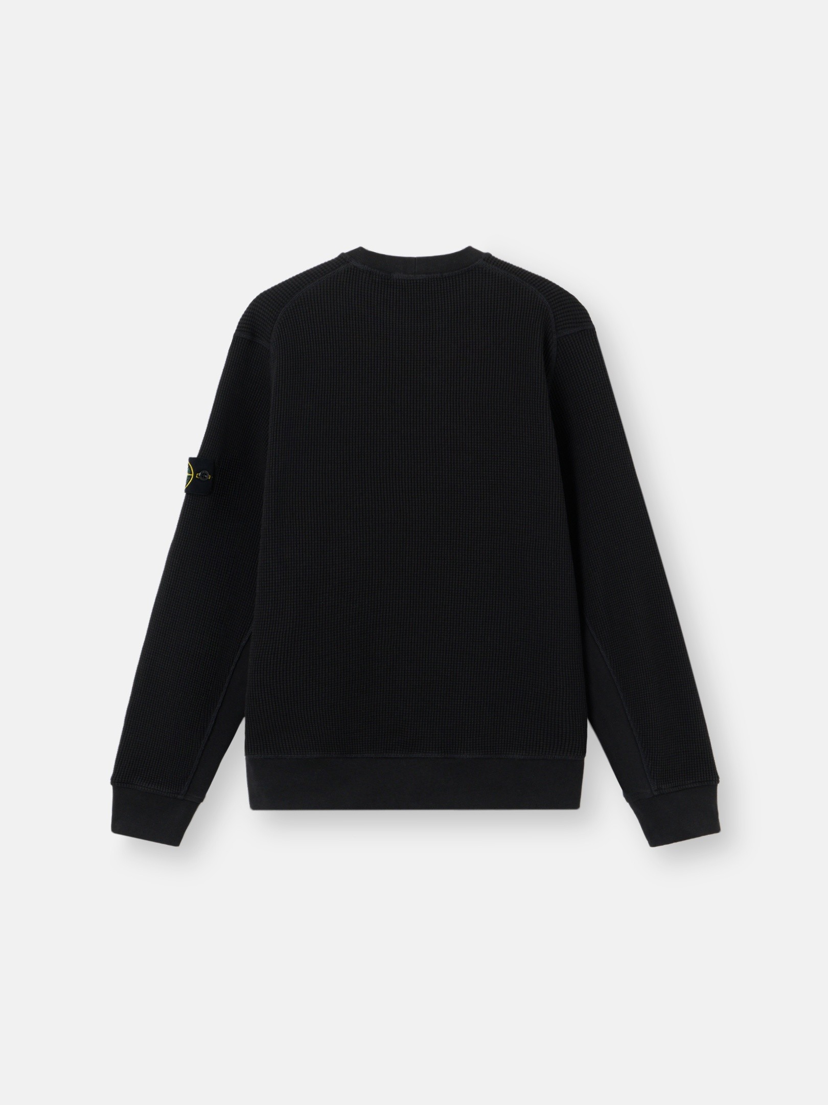 Black Regular-fit crewneck sweatshirt 6100056 ORGANIC COTTON