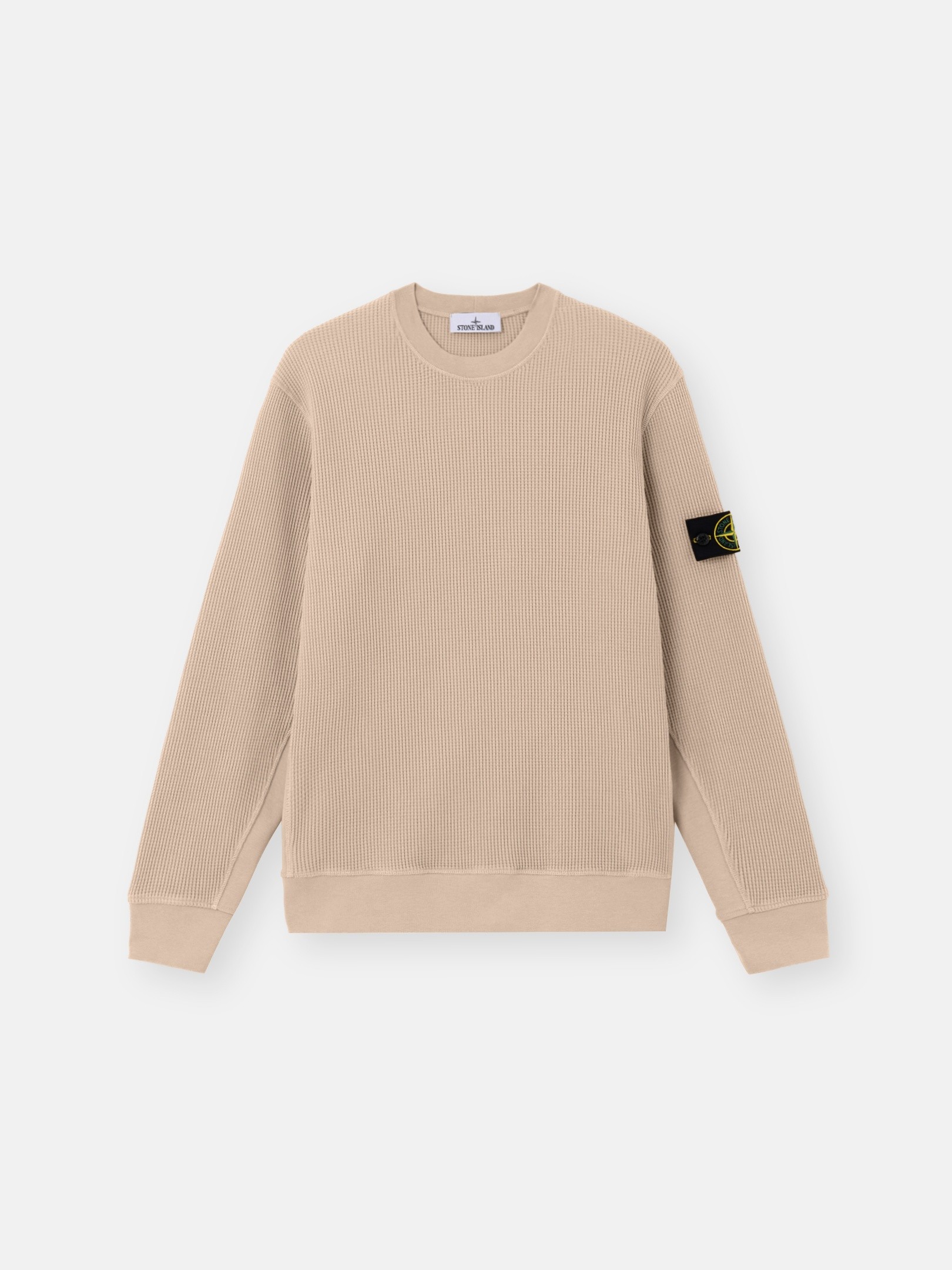 STONE  フード付きスウェットシャツ ベージュ フード付きスウェットとラウンドネックスウェット | Stone Island
