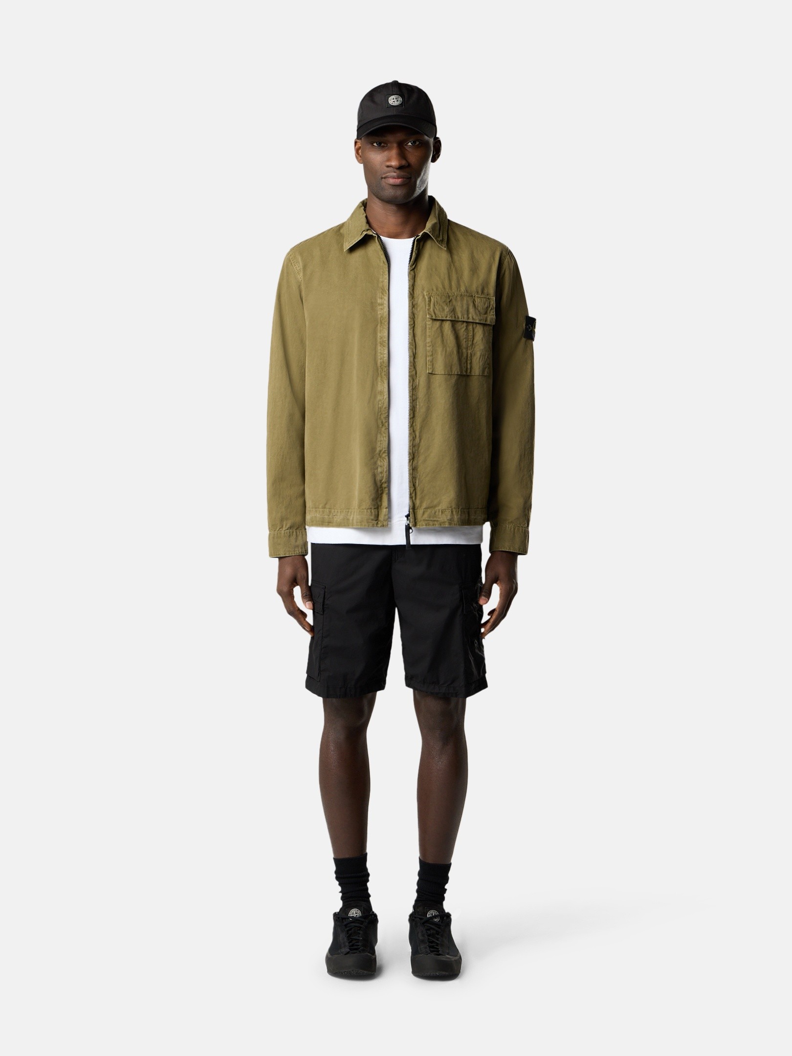 STONE  オリーブ M ストーンアイランド パーカー 数回着用 STONE ISLAND（ストーン アイランド） パーカー 811561041 メンズ