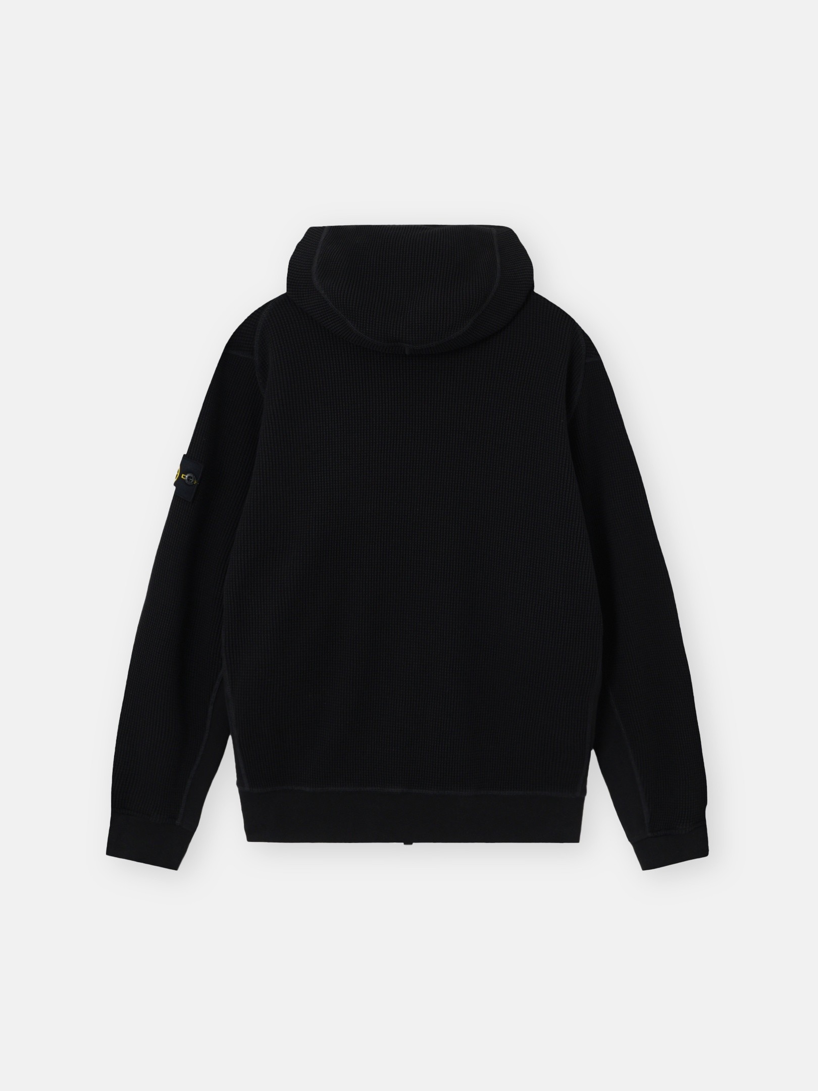 Stone  ブラック フード付きスウェット フード付きスウェットとラウンドネックスウェット | Stone Island