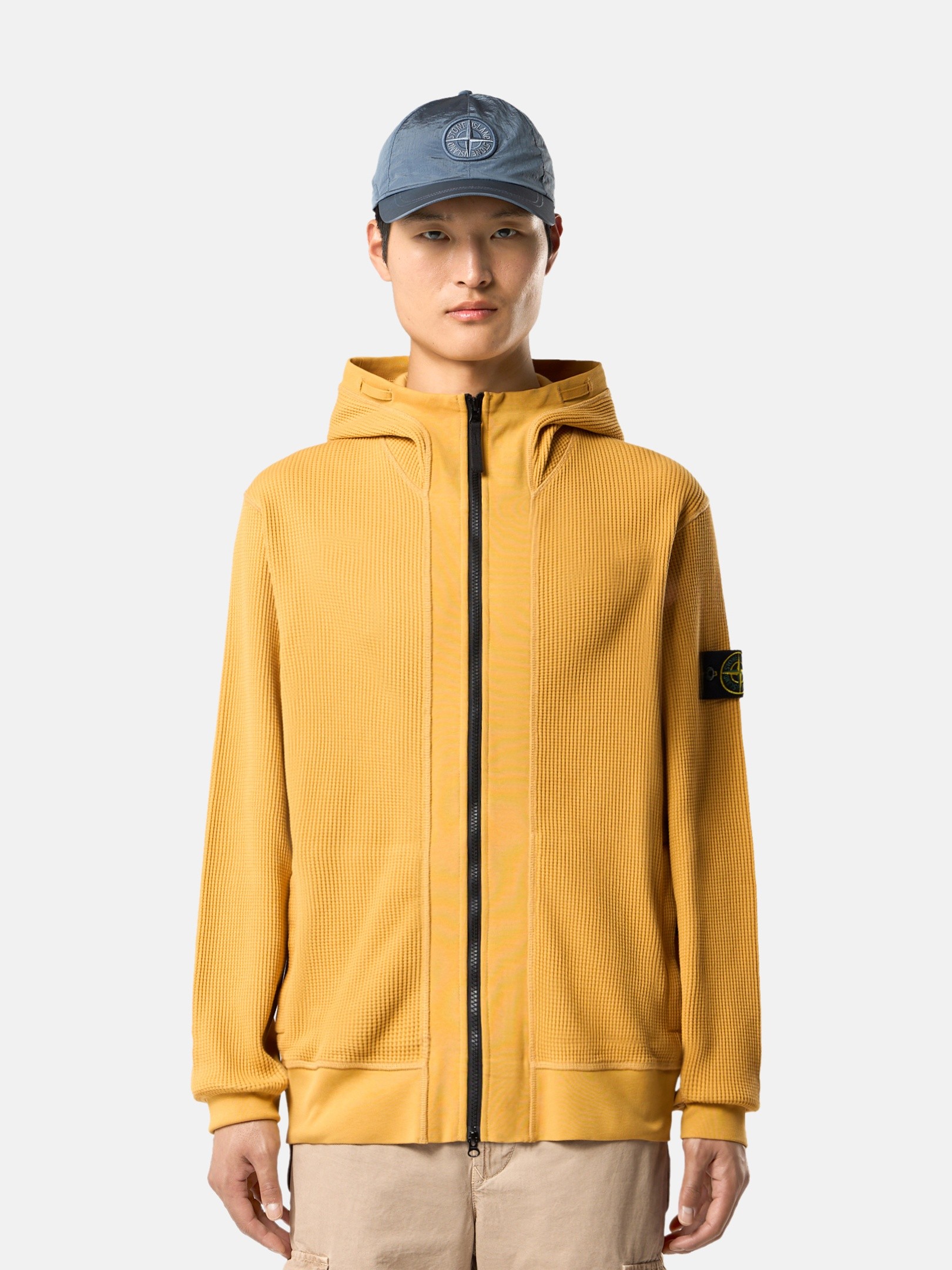 フード付きやファスナー付きセーターのメンズフリースウェア | Stone