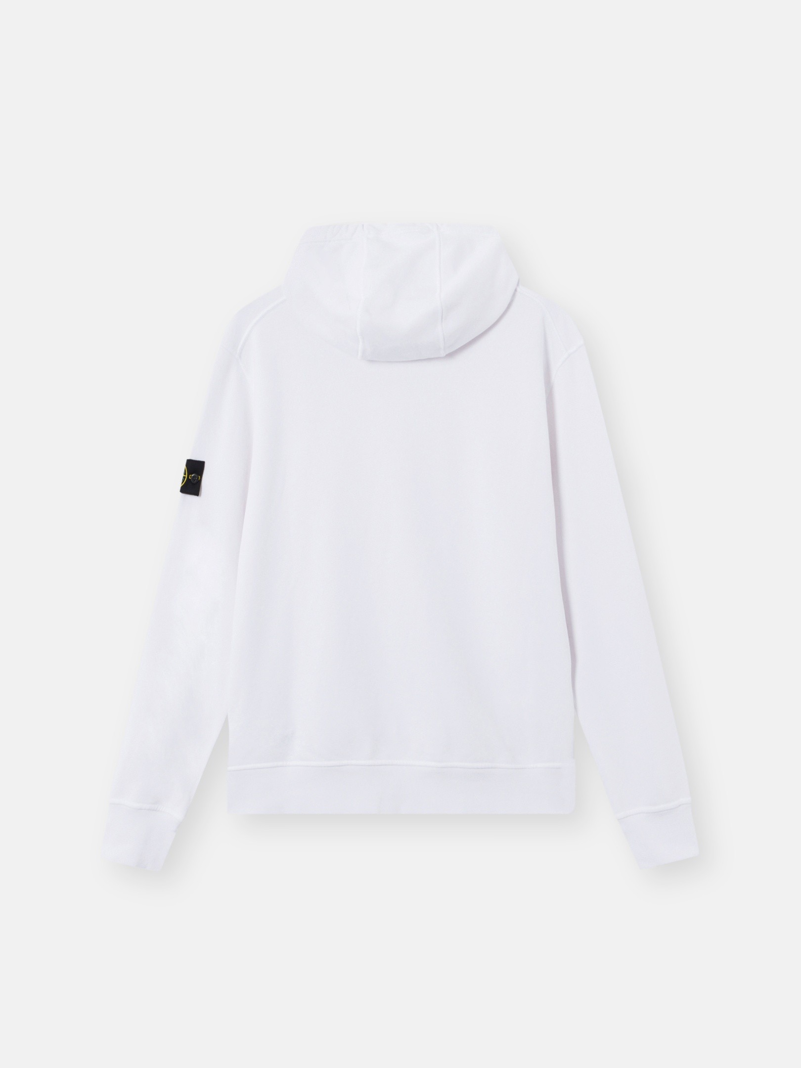 White Regular-fit hooded sweatshirt with pouch pocket 6100062