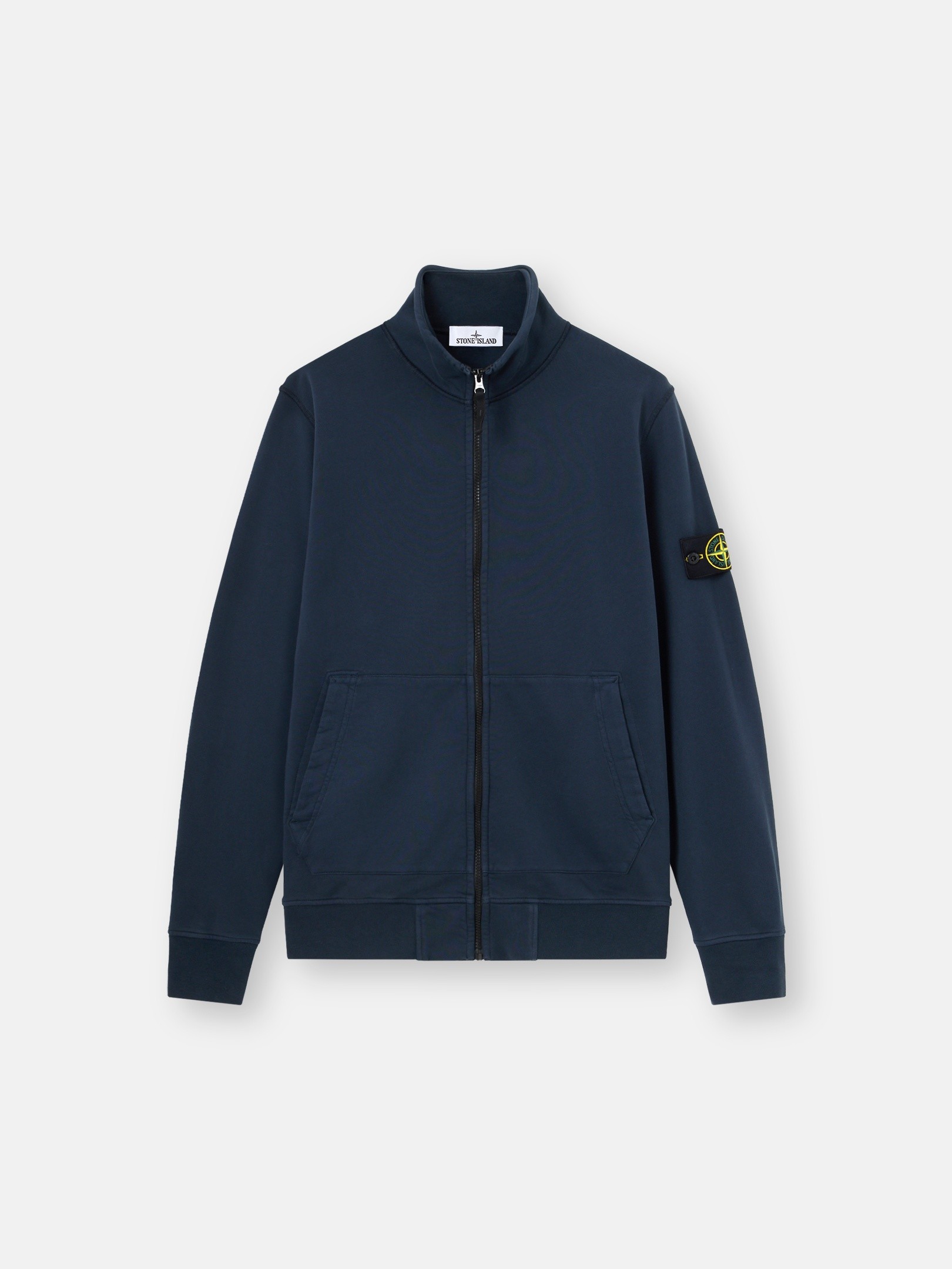 Navy Blue Regular-fit track jacket with pockets 6100063 ORGANIC