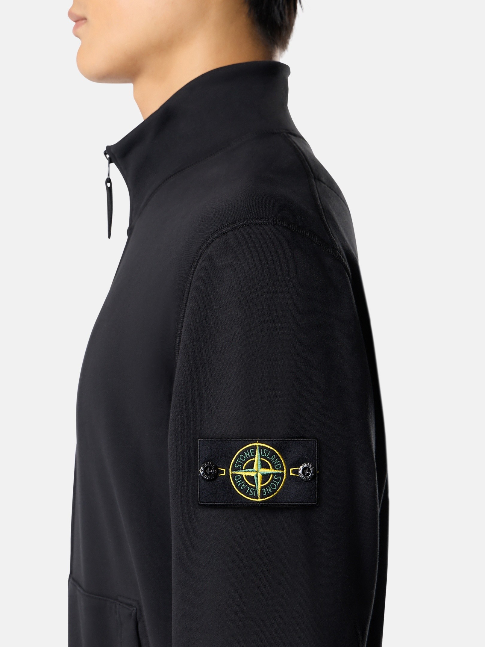 Black Regular-fit track jacket with pockets 6100063 ORGANIC