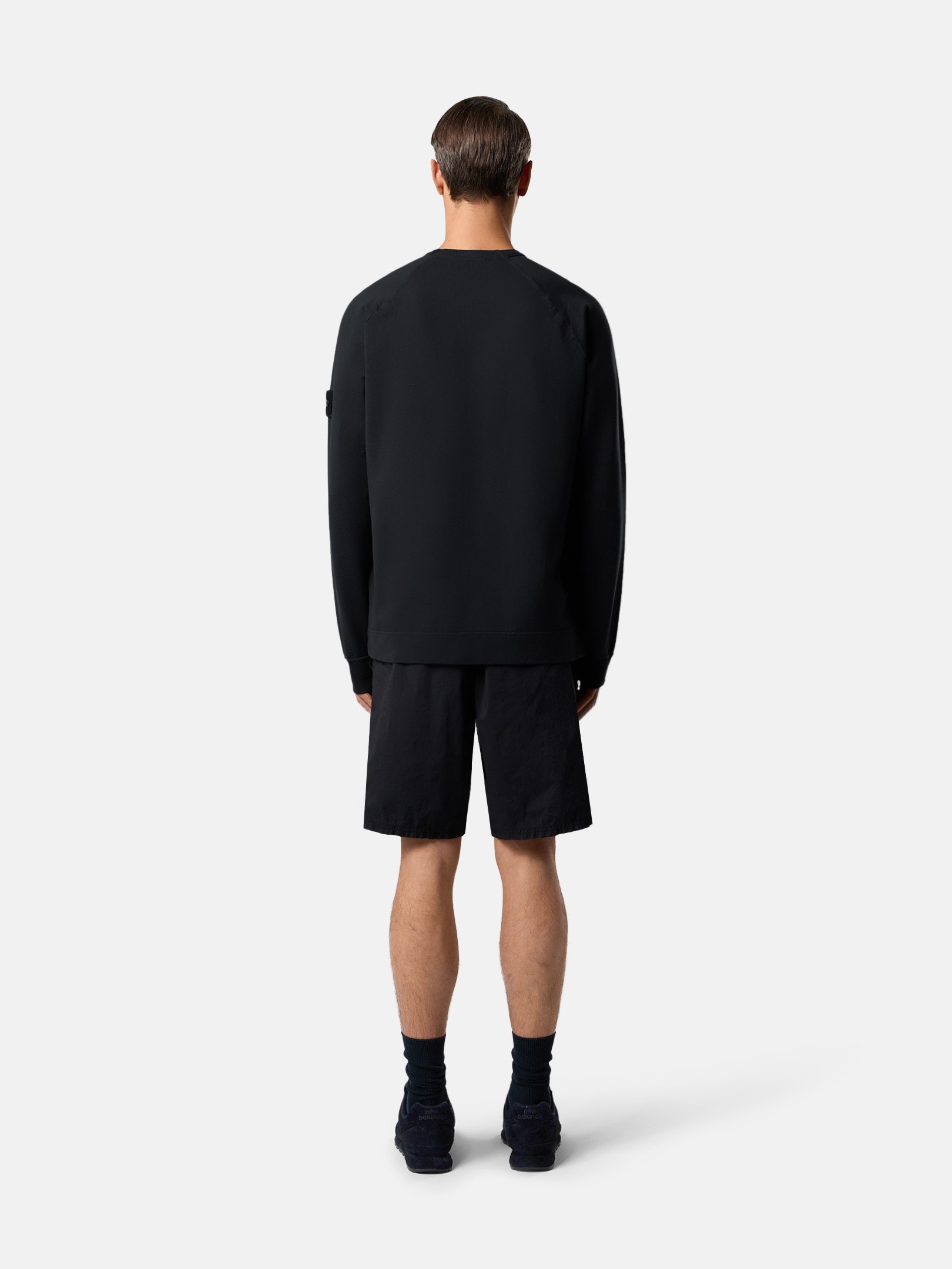モノクロのジャケット、パンツ、ニットウェアのStone Island Ghost