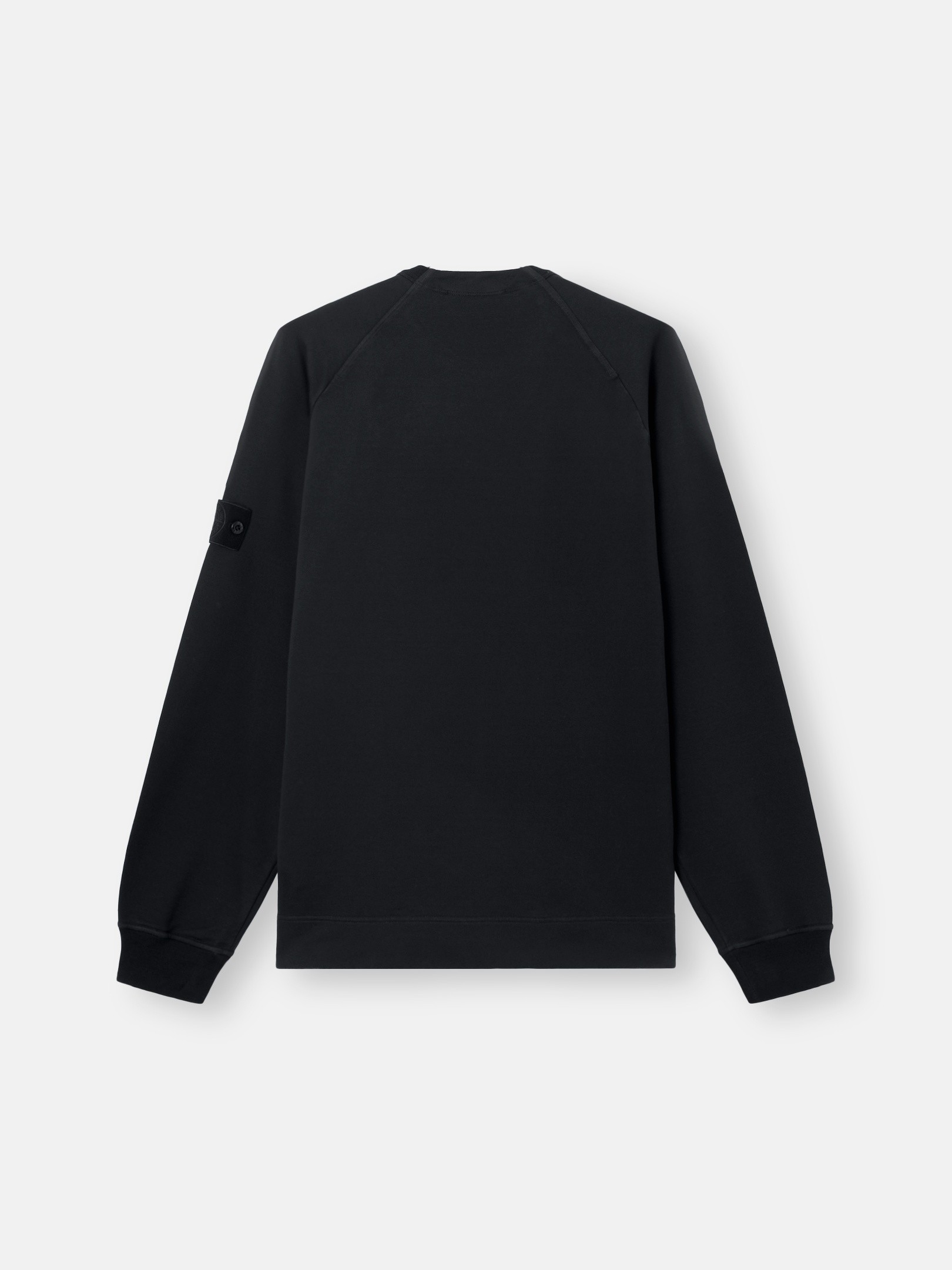 Black Regular-fit crewneck sweatshirt with raglan sleeves 6100064