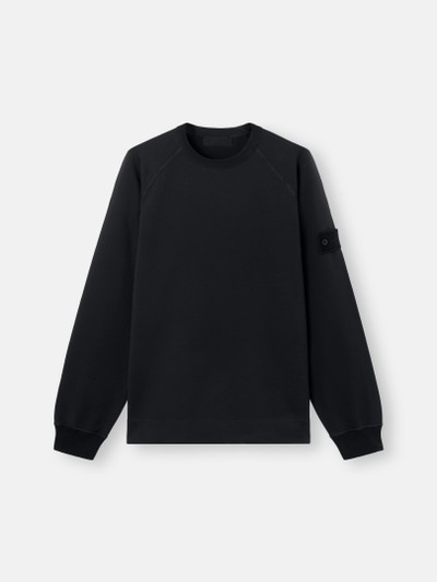 Black Regular-fit crewneck sweatshirt with raglan sleeves 6100064