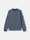 6100064 COTTON STRETCH FLEECE_S.I. GHOST Schieferblau Stone Island