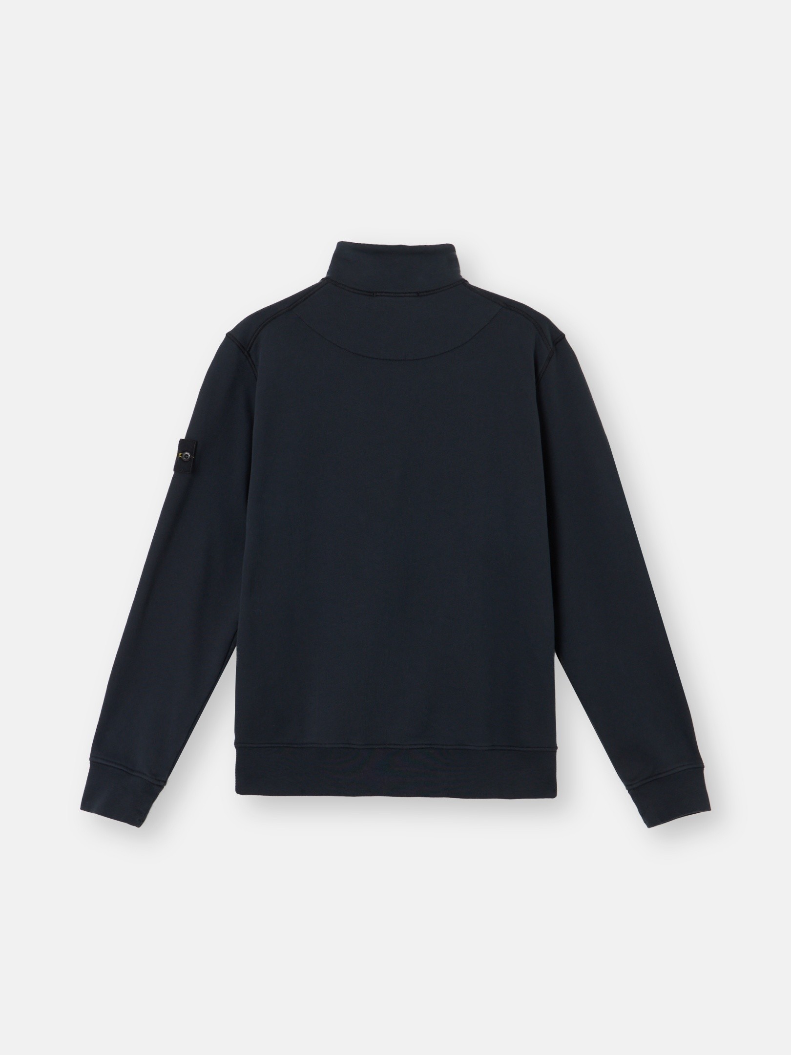 Navy Blue Regular-fit half-zipper sweatshirt 6100070 ORGANIC