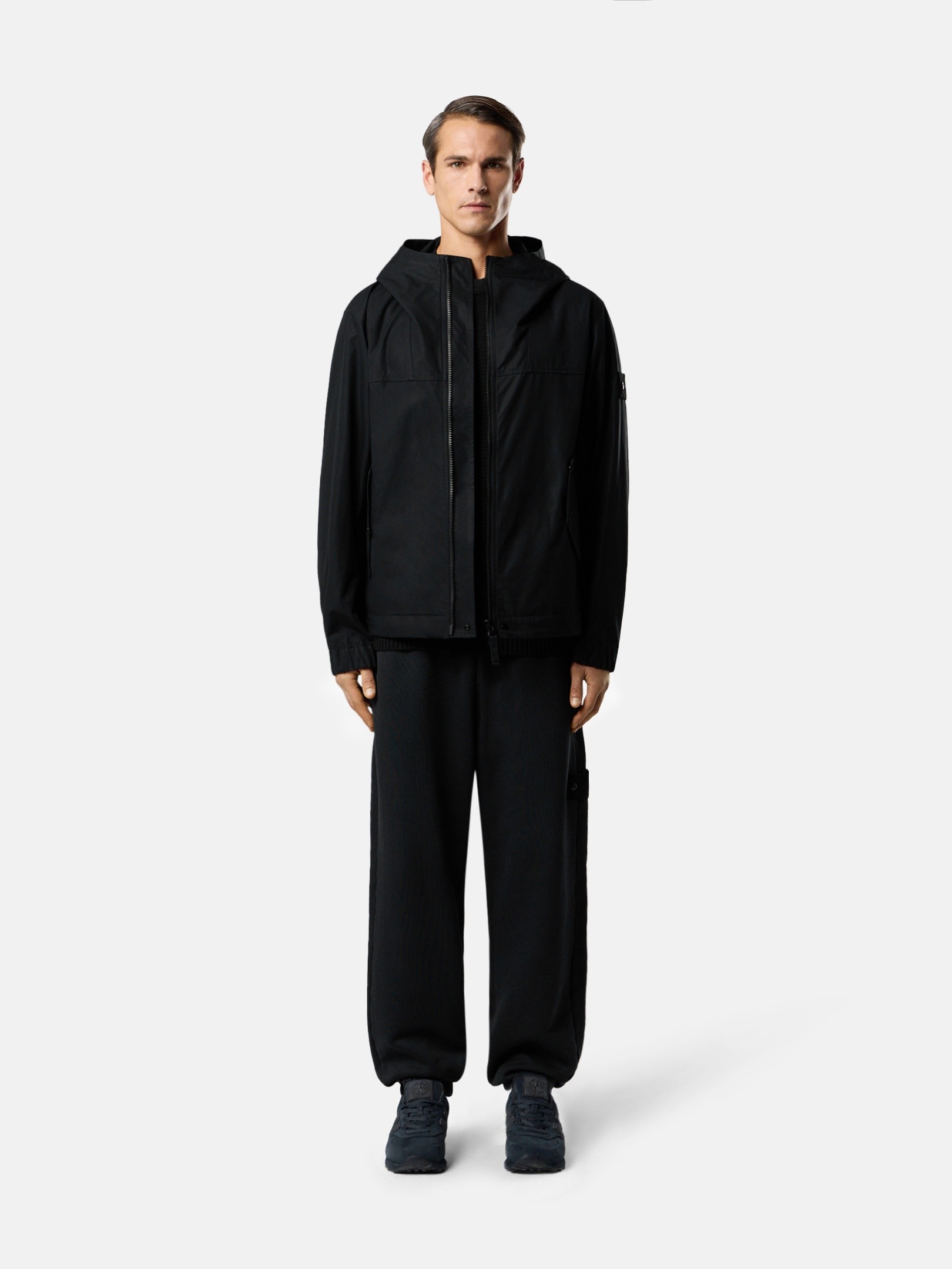 Black Regular-fit sweatpants with pockets 6200008 HEAVY ORGANIC