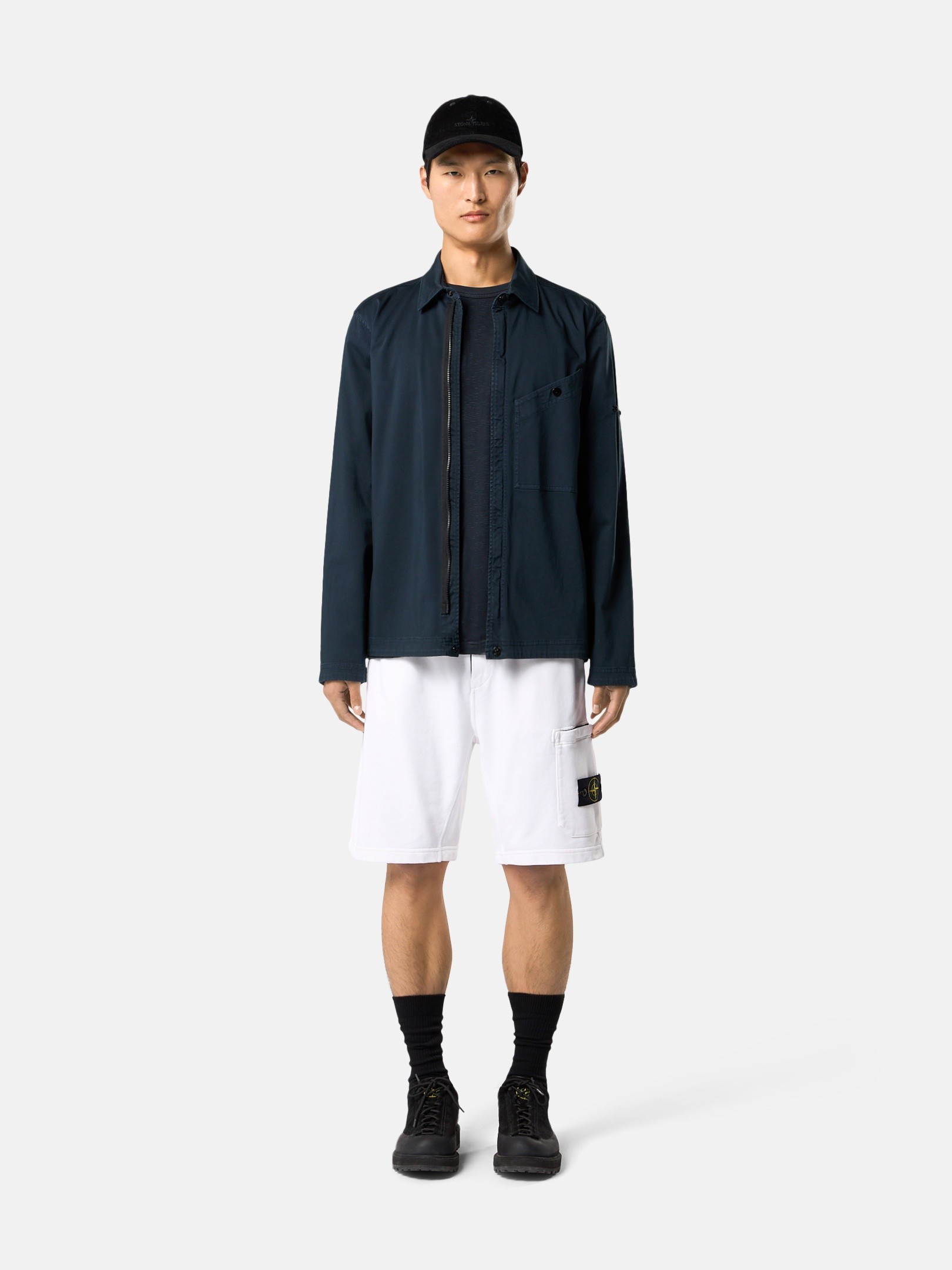 スウェットバミューダ、ショート、ハーフパンツ | Stone Island