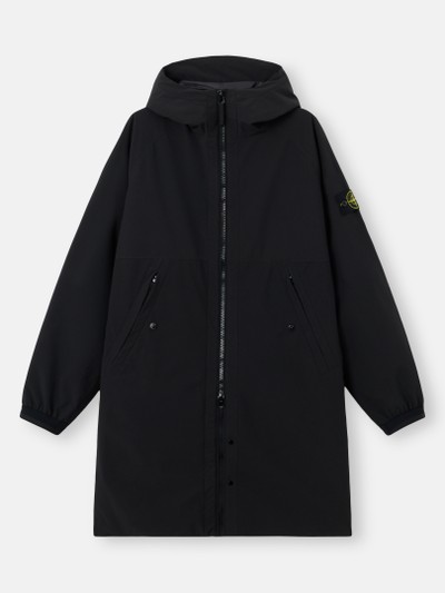 Black Long parka with wind- and water-resistant membrane 7100003