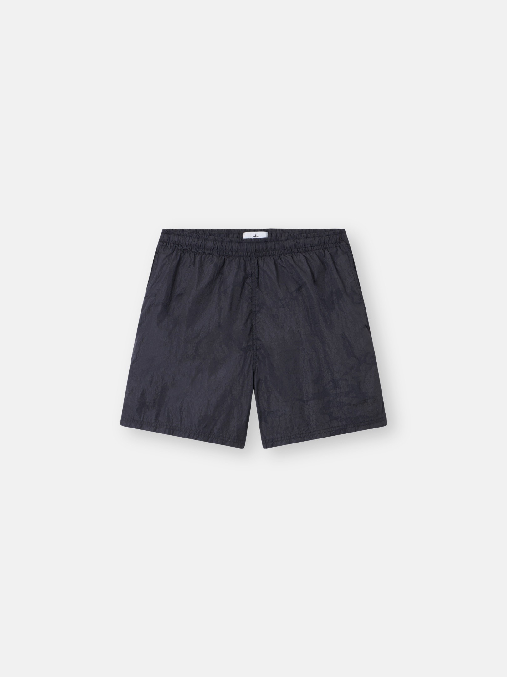 Blue Grey Loose-fit mid-length swim shorts B100002 WATER REACTIVE