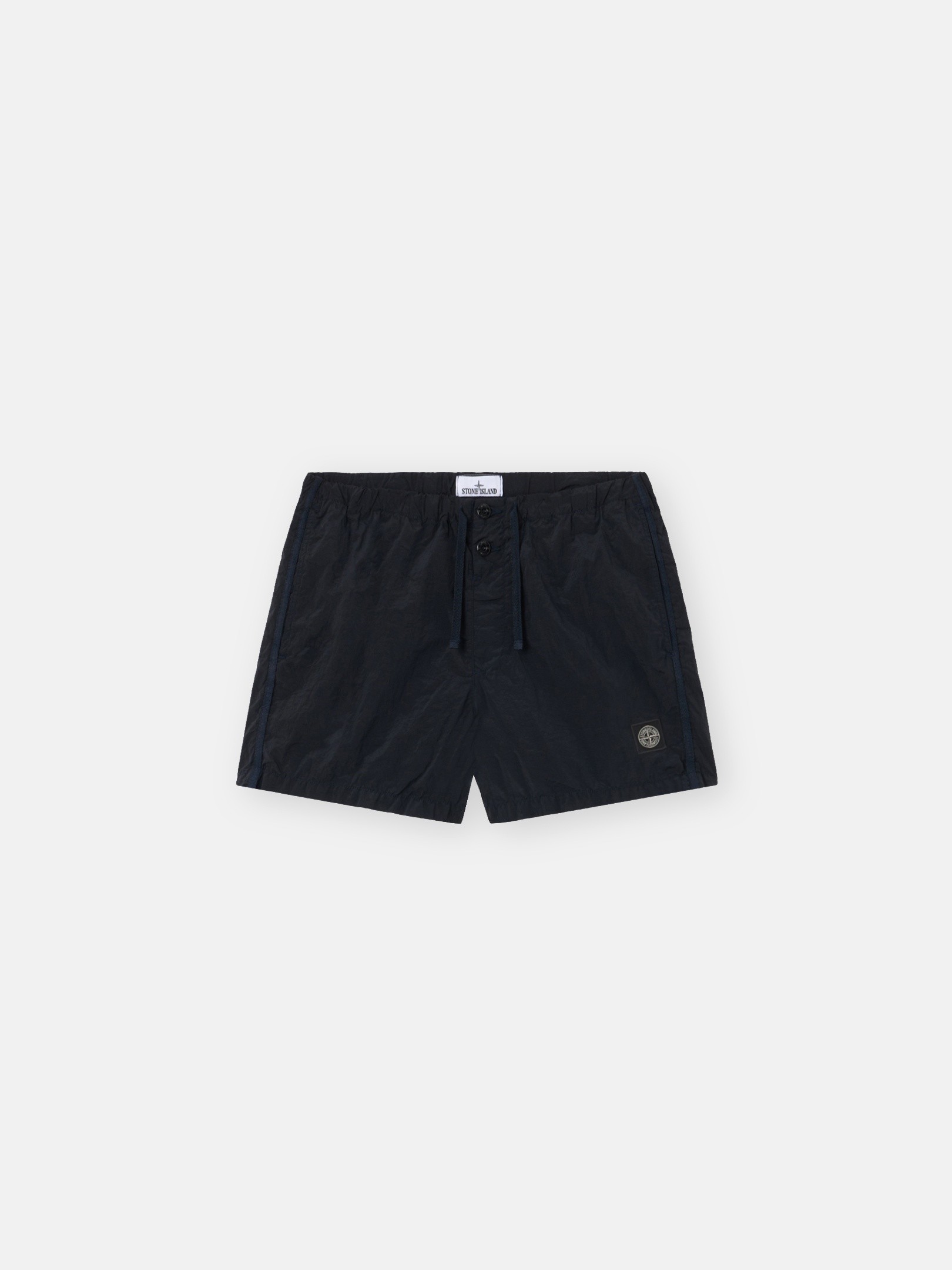 Navy Blue Slim-fit swim shorts with pockets B100003 NYLON METAL IN