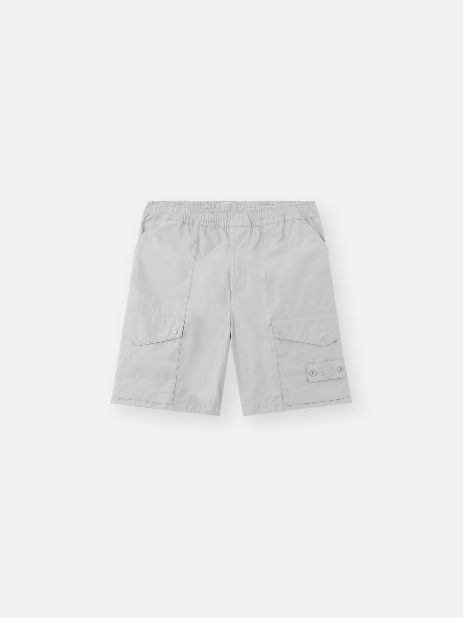 STONE  コットンカーゴショートパンツ　Lサイズ ダストグレー コンフォートフィット カーゴショートパンツ 防風性
