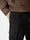 L100019 BRUSHED ORGANIC COTTON CANVAS 'OLD' EFFECT Черный Stone Island