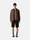 L100019 BRUSHED ORGANIC COTTON CANVAS 'OLD' EFFECT Schwarz Stone Island