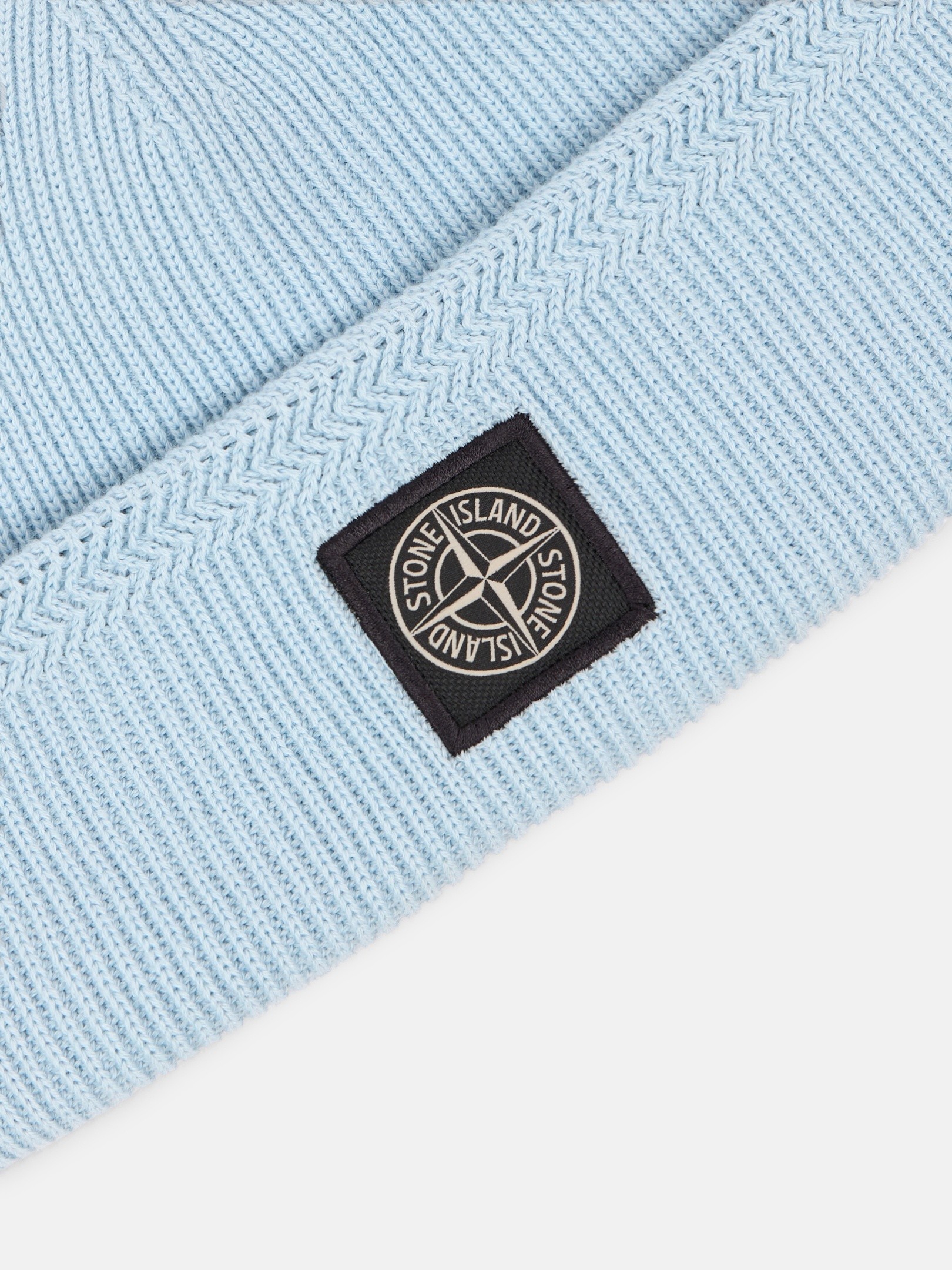 ロゴパッチ付きメンズ入りビーニー | Stone Island