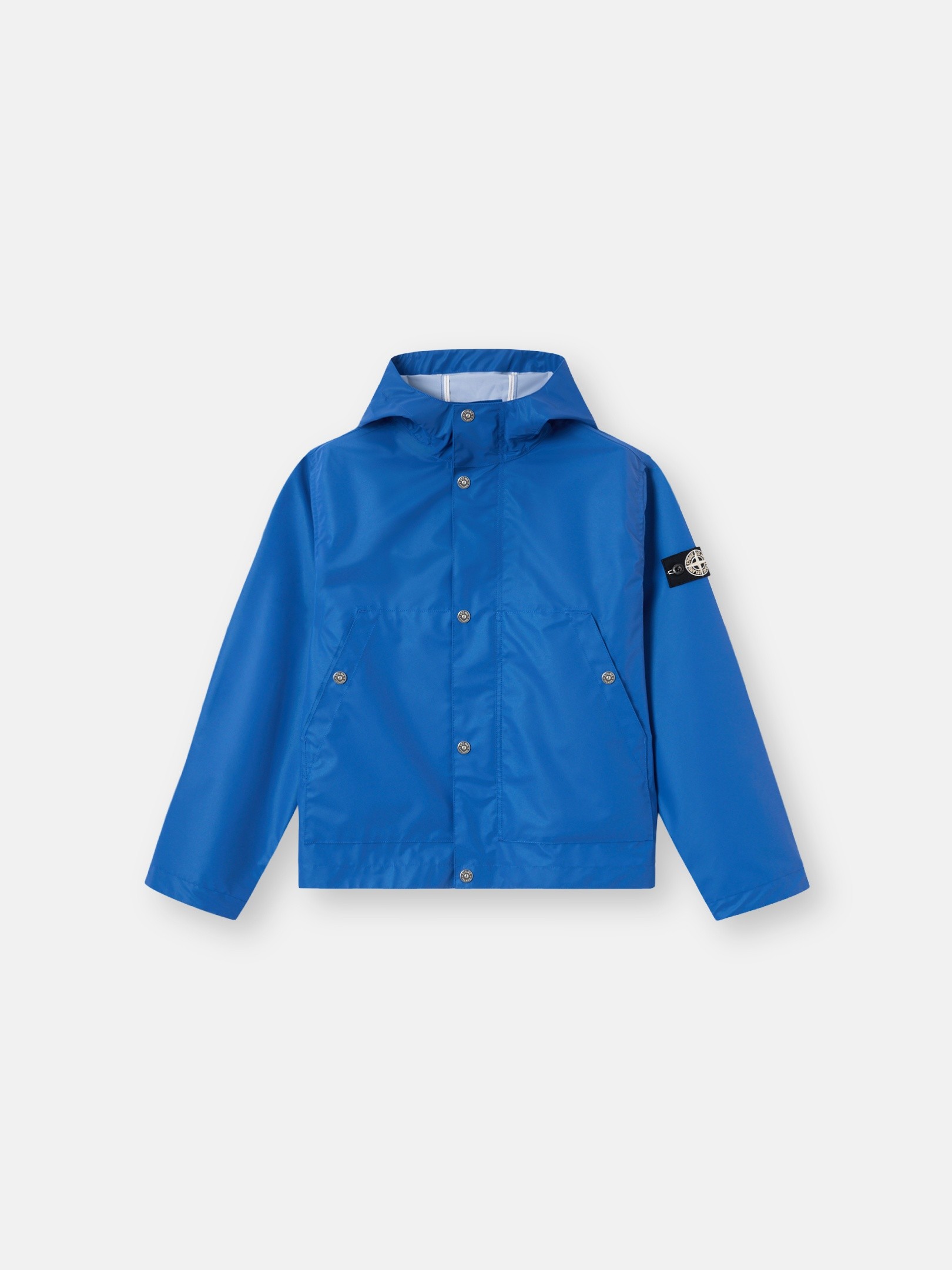 Bright Blue Wind-resistant hooded jacket 4100008 PLATED REFLECTIVE
