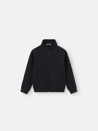 Black Weather-resistant stand collar jacket 4100011 LIGHT SOFT