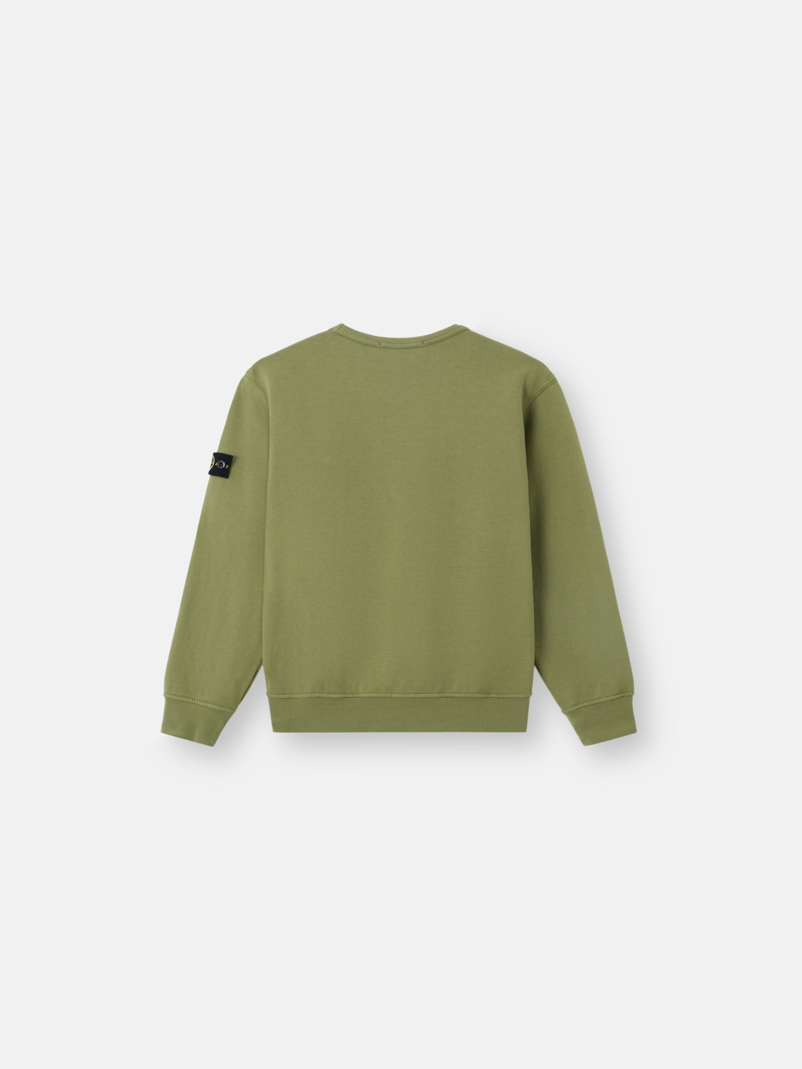 STONE  JUNIOR オリーブグリーン トレーナー Hooded and zipped sweatshirts for kids | Stone Island